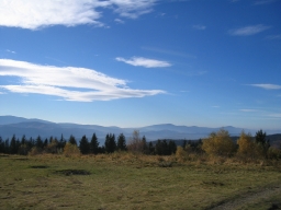 Widok z Leskowca na Beskid ywiecki